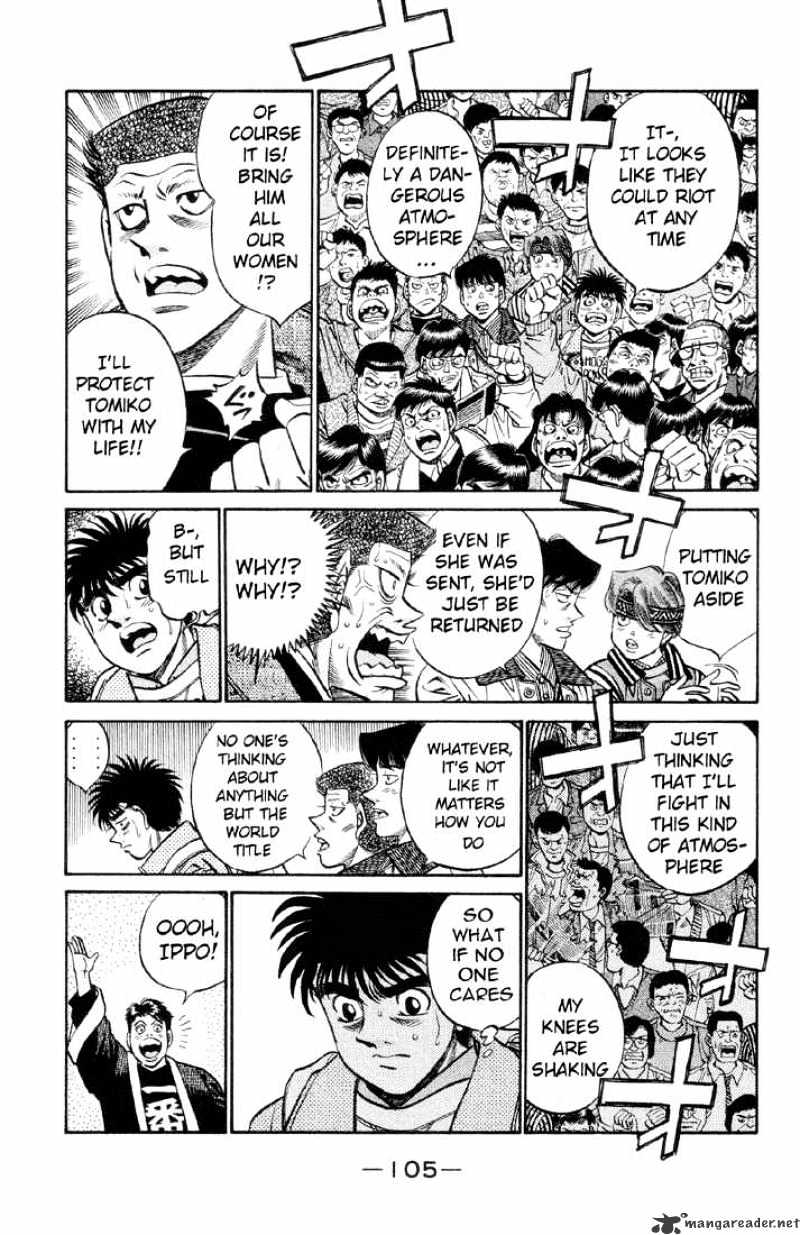 Hajime no Ippo: Fighting Spirit, Chapter 376 image 03